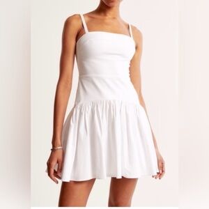 NWT Abercrombie and Fitch drop waist mini dress women’s S